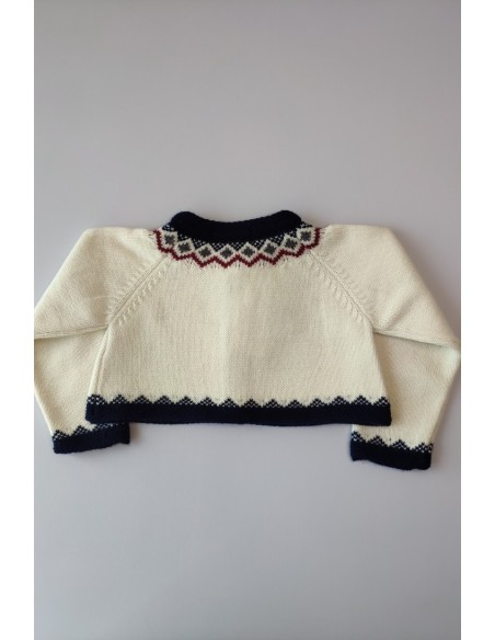 Chaqueta bebé bordados. KID'S CHOCOLATE.Invierno 2019