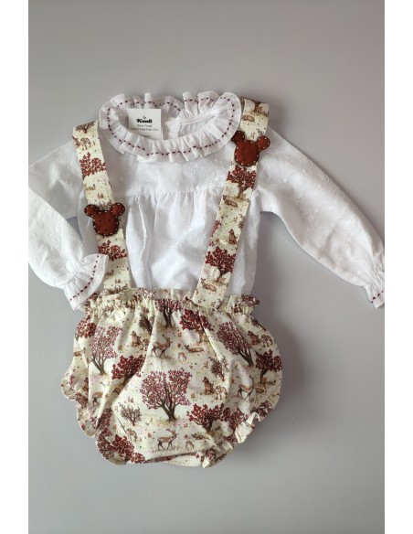 Conjunto braga y blusa Forest de KAULI. Invierno 2019