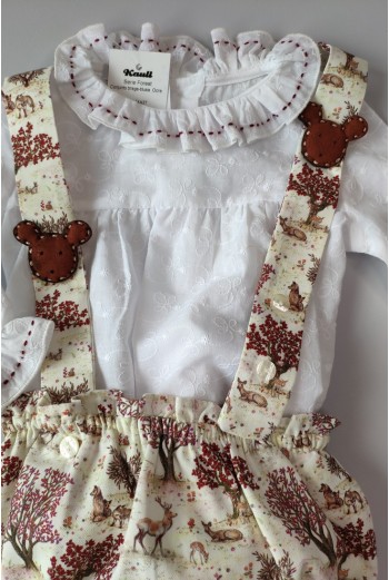 Conjunto braga y blusa Forest de KAULI. Invierno 2019 2