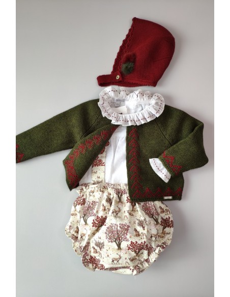 Conjunto braga y blusa Forest de KAULI. Invierno 2019
