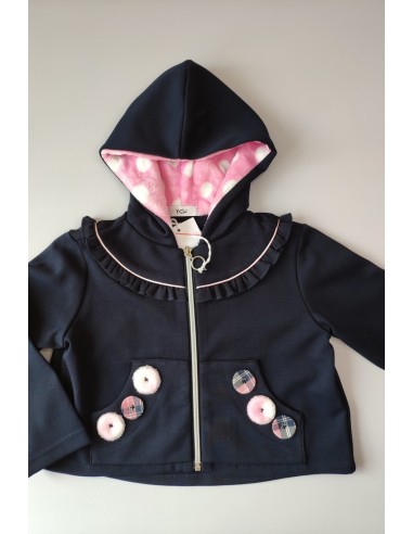 Chaqueta chandal niña de Y-CLÙ. Invierno 2019