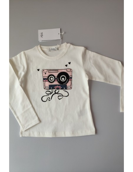 Camiseta cinta cassette de Y-CLÙ. Invierno 2019