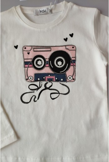 Camiseta cinta cassette de Y-CLÙ. Invierno 2019 2