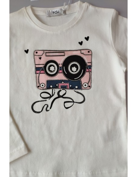 Camiseta cinta cassette de Y-CLÙ. Invierno 2019