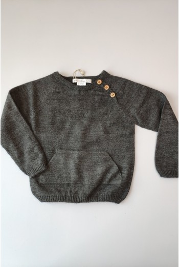 Jersey punto niño Tartán de EVE CHILDREN. Invierno 2019 2