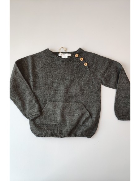 Jersey punto niño Tartán de EVE CHILDREN. Invierno 2019