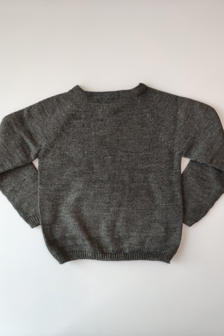Jersey punto niño Tartán de EVE CHILDREN. Invierno 2019