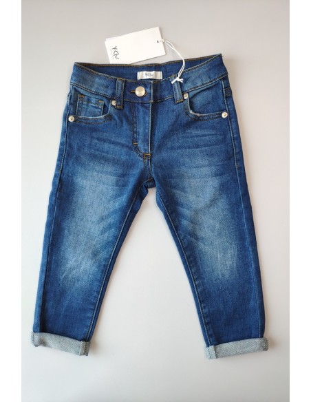 Pantalón vaquero niña de Y-CLÙ. Invierno 2019