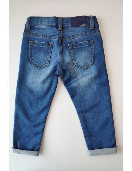 Pantalón vaquero niña de Y-CLÙ. Invierno 2019