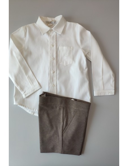 Conjunto niño pata de gallo Balmoral de EVE CHILDREN. Invierno 2019
