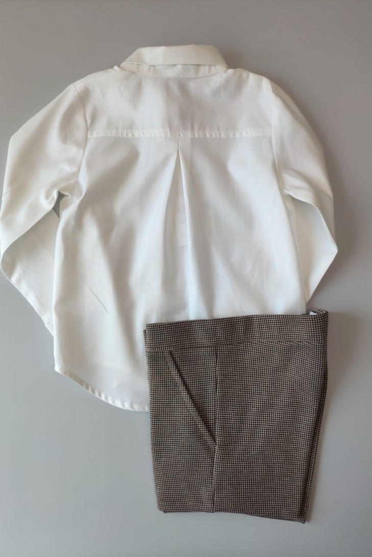 Conjunto niño pata de gallo Balmoral de EVE CHILDREN. Invierno 2019