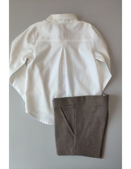 Conjunto niño pata de gallo Balmoral de EVE CHILDREN. Invierno 2019