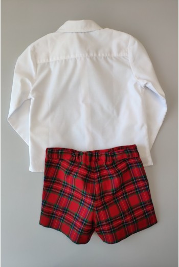 Camisa niño blanca de VILLALOBOS. Invierno 2019 2