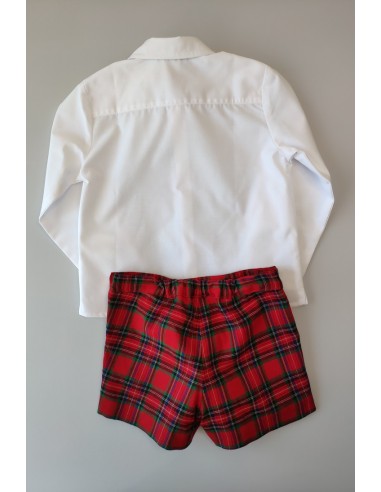 Camisa niño blanca de VILLALOBOS. Invierno 2019