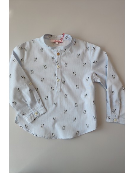 Camisa rayas perritos de VILLALOBOS. Invierno 2019