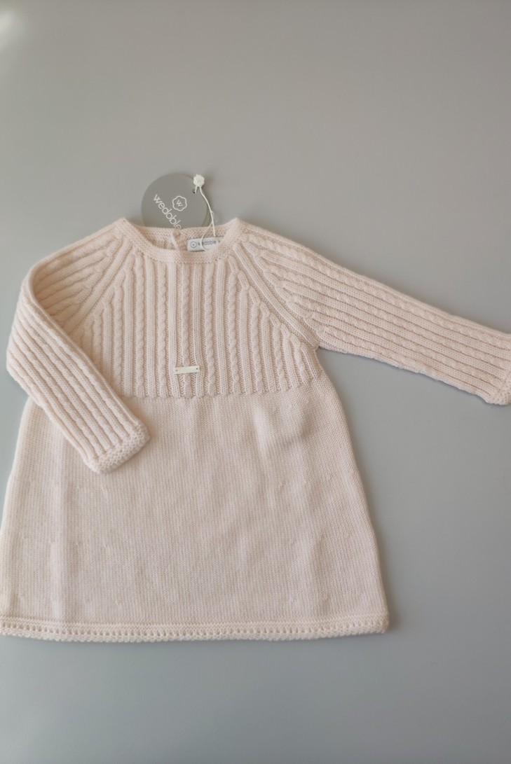 Vestido rosa de WEDOBLE. Invierno 2019