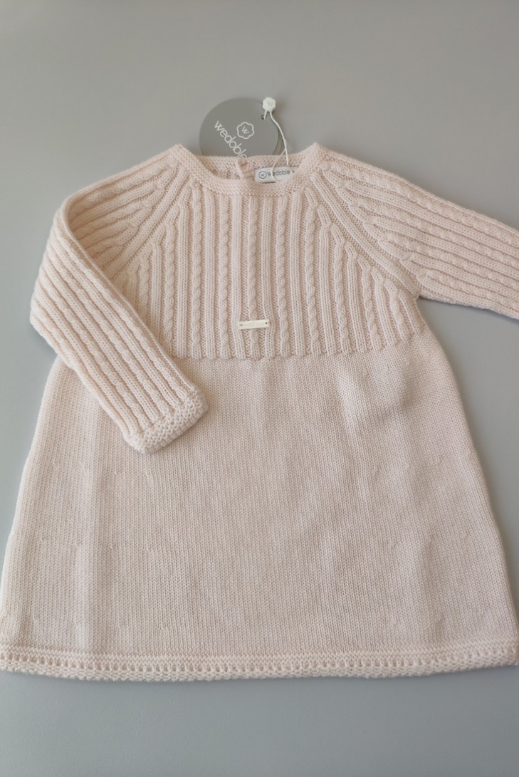 Vestido rosa de WEDOBLE. Invierno 2019