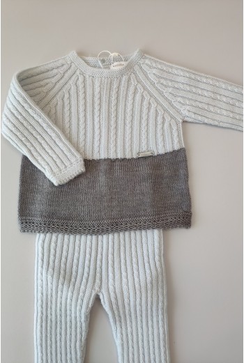 Conjunto jubón y polaina celeste de WEDOBLE. Invierno 2019 2