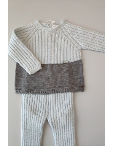 Conjunto jubón y polaina celeste de WEDOBLE. Invierno 2019