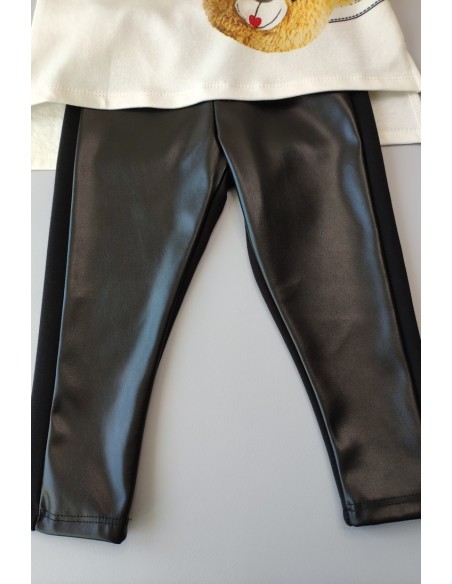Conjunto niña sudadera y pantalón de BYBLOS. Invierno 2019