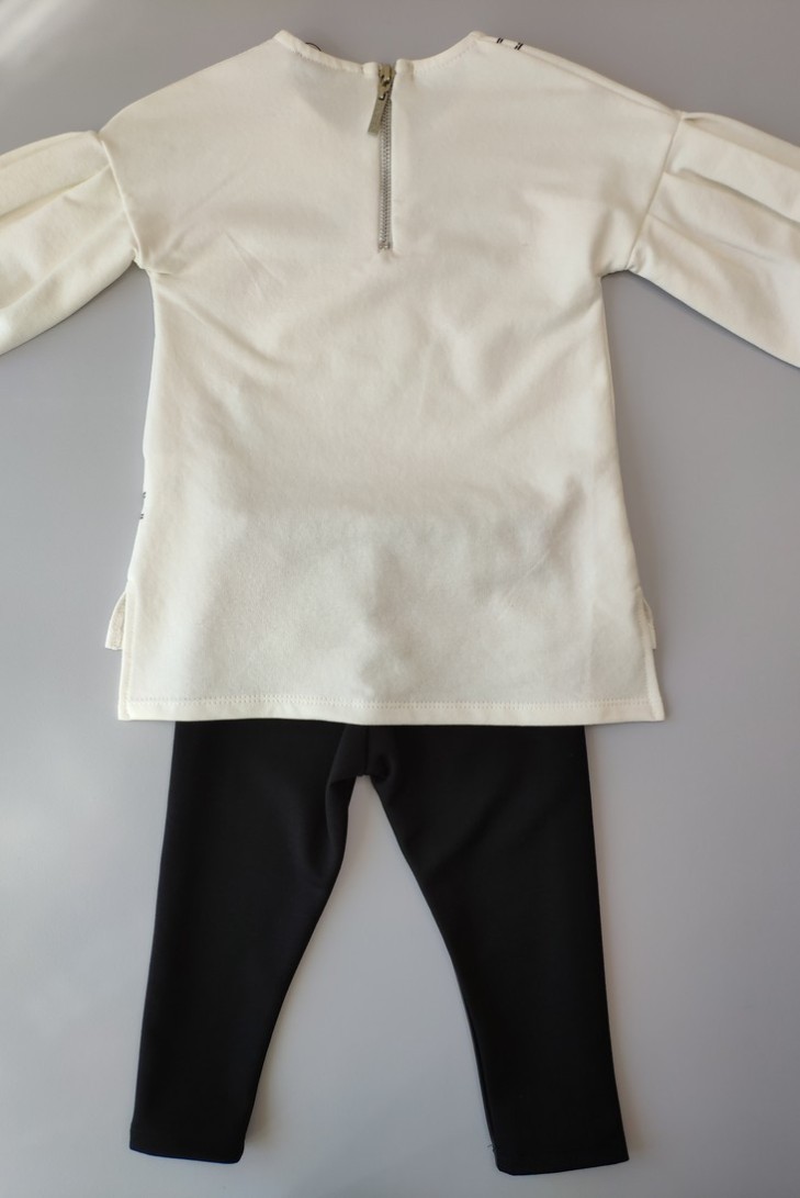 Conjunto niña sudadera y pantalón de BYBLOS. Invierno 2019