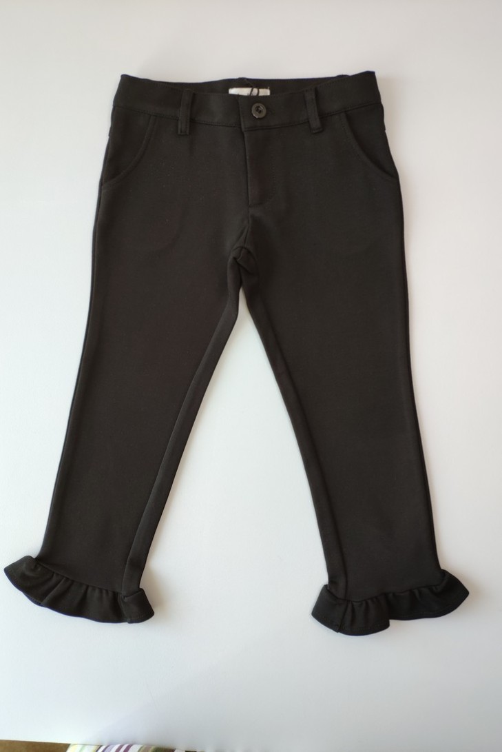 Pantalón niña negro de BYBLOS. Invierno 2019