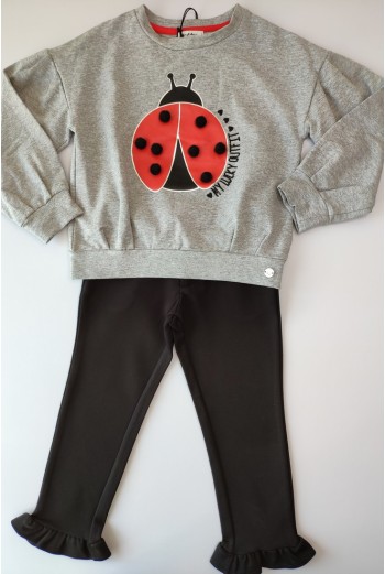 Pantalón niña negro de BYBLOS. Invierno 2019 2