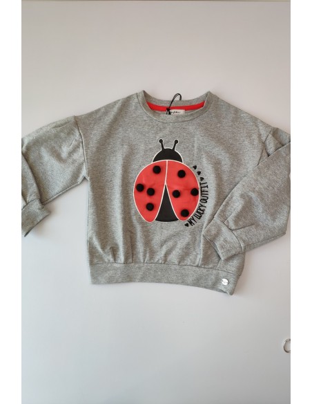 Sudadera niña "My lucky outfit" de BYBLOS. Invierno 2019