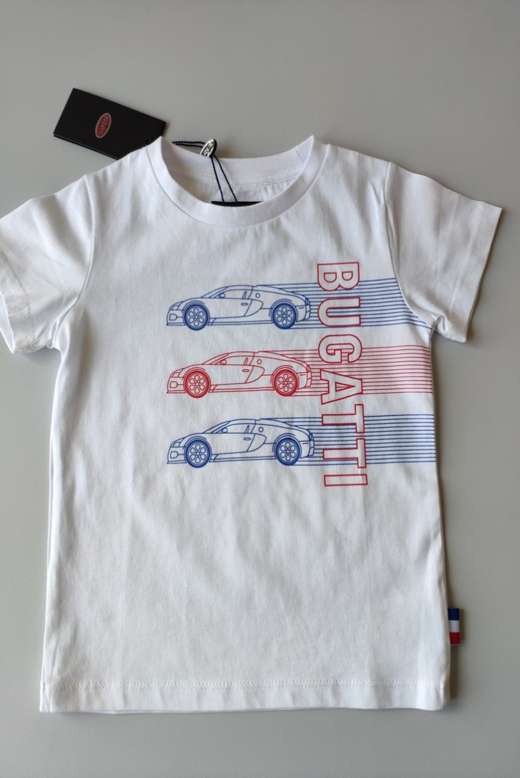 CAMISETA NIÑO MANGA CORTA HARTLEY DE BUGATTI.