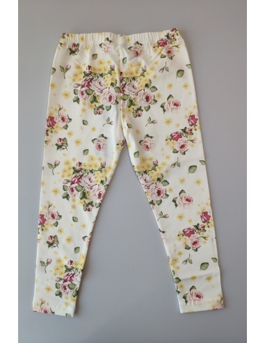 Conjunto niña sudadera y leggins flores de BYBLOS. Invierno 2019