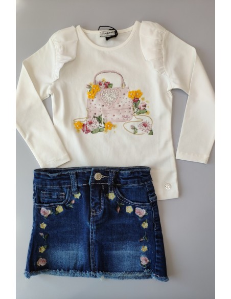 Camiseta niña bolso de BYBLOS. Invierno 2019