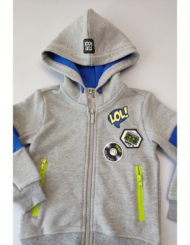 Sudadera con capucha niño "Stay Rock" de Y-CLÙ