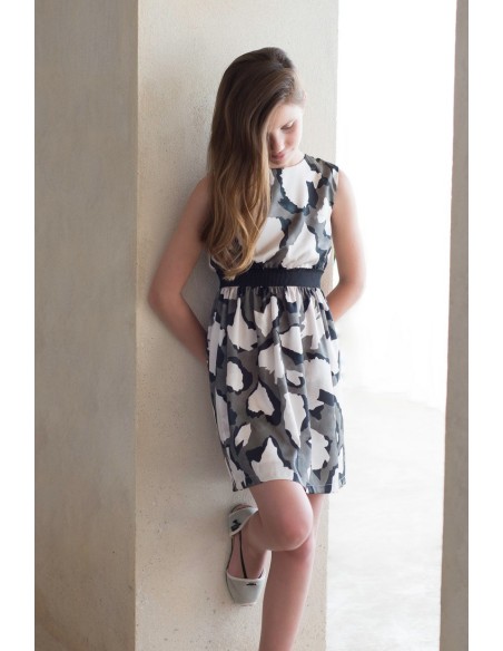 Vestido estampado colección Teeneager. Verano 2020