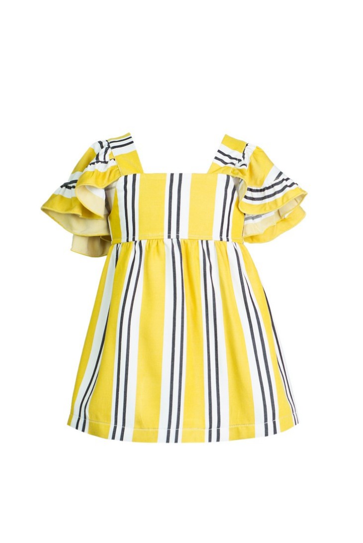 Vestido rayas colección Bee. Primavera 2020.