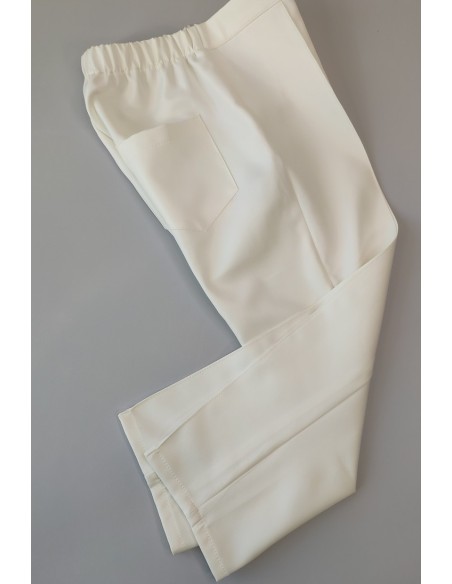 Pantalón pitillo blanco colección Teeneager. Primavera 2020.
