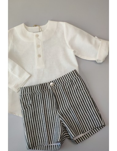 Short niño rayas colección Dragon-fly. Primavera 2020