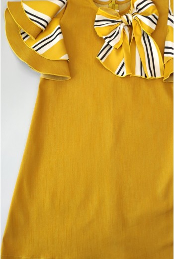 Vestido liso colección Bee. Primavera 2020. 2