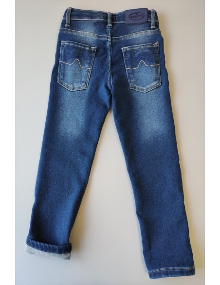 PANTALON NIÑO VAQUERO DENIM DE BUGATTI.