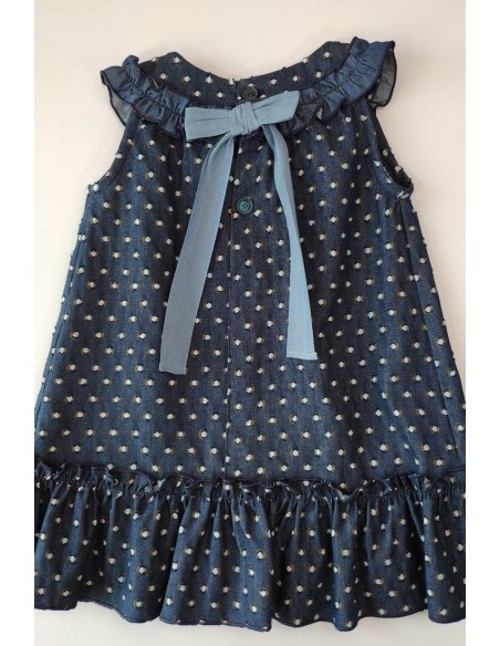 Vestido estampado colección Jeans. Verano 2020.