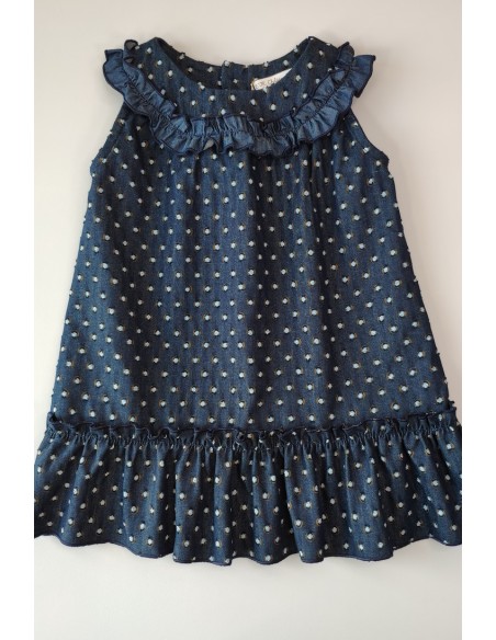 Vestido estampado colección Jeans. Verano 2020.