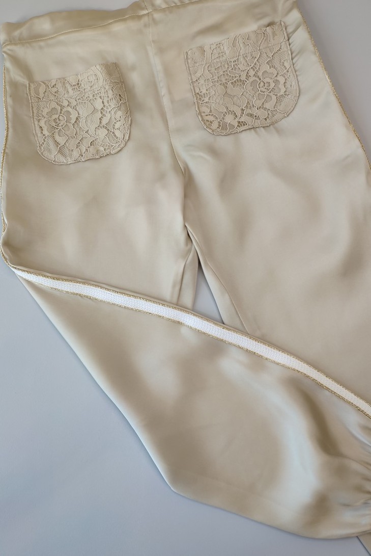 Pantalón niña largo colección Sahara. Verano 2020.