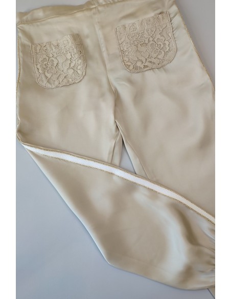 Pantalón niña largo colección Sahara. Verano 2020.
