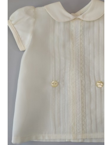 Conjunto niño Ceremonia seda natural. Modelo Lucía.
