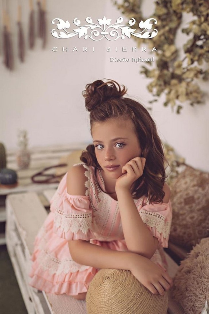 Vestido talle bajo colección Frida. Verano 2020.