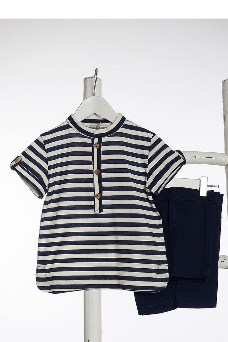 Bermuda Navy colección naranjas. KIDS CHOCOLATE.Verano 2020.