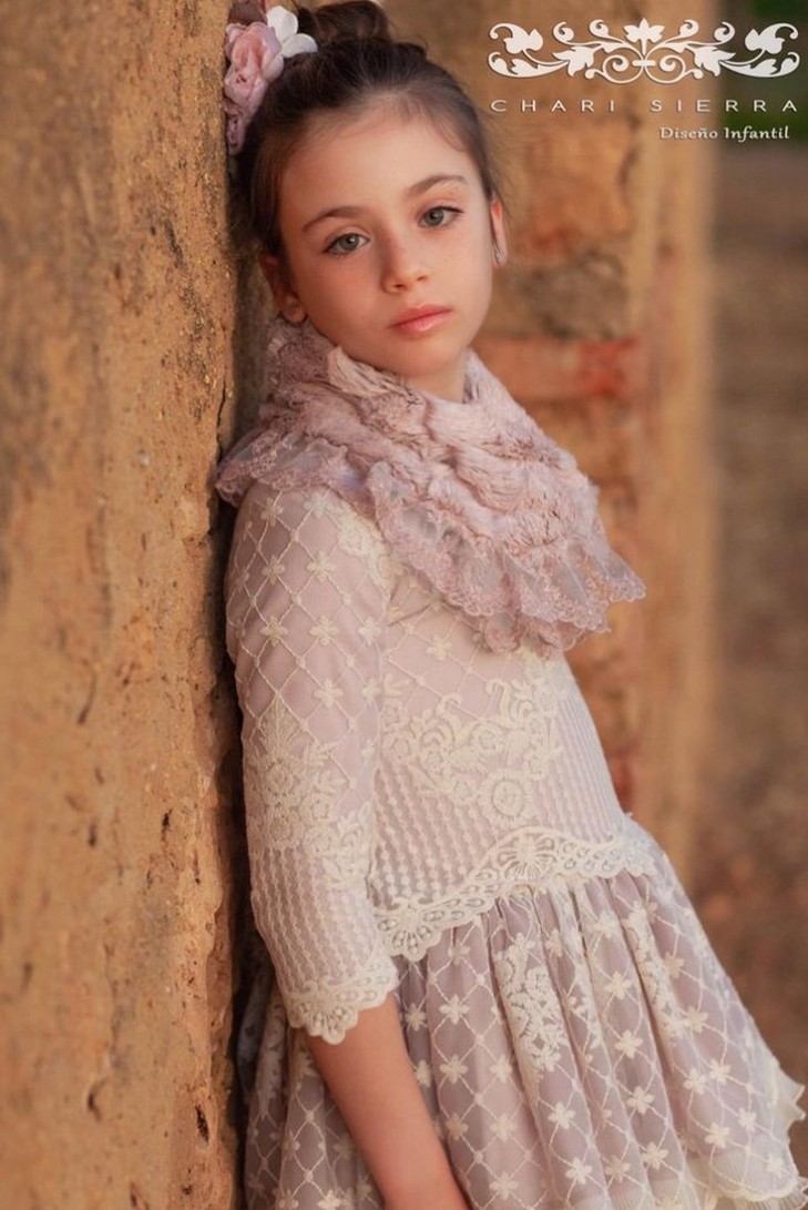 VESTIDO TALLE BAJO COLECCIÓN FEDRA. INVIERNO 20