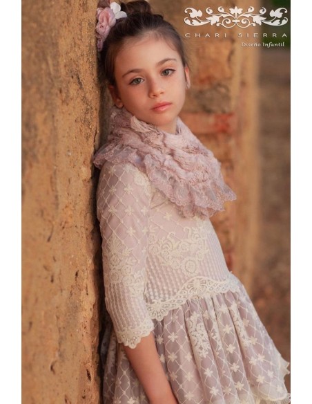 VESTIDO TALLE BAJO COLECCIÓN FEDRA. INVIERNO 20