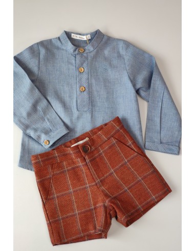 CAMISA NIÑO, GINGER. INVIERNO 20