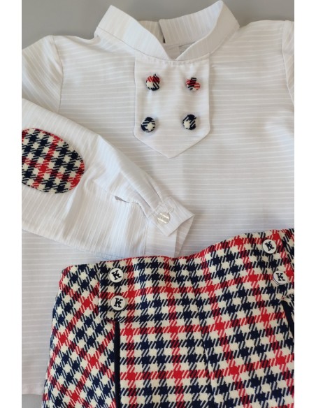 CONJUNTO NIÑO BLUSA-BOMBACHO, TEXAS. INVIERNO 20