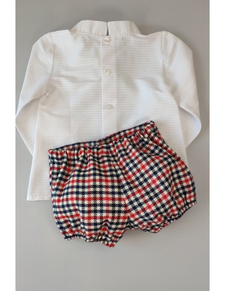 CONJUNTO NIÑO BLUSA-BOMBACHO, TEXAS. INVIERNO 20